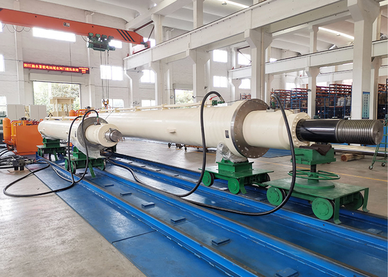 1500mm Custom Aluminum Hydraulic Hoist Cylinder With Small Air Viscosity