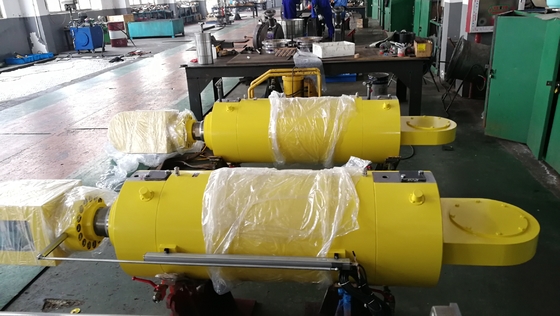 Top denudate Radial Gate Long Hydraulic Cylinder 1200mm DNV Certification