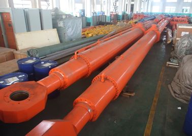 Custom Deep Hole Single Acting Hydraulic Cylinder For Hydropower Dump Truck