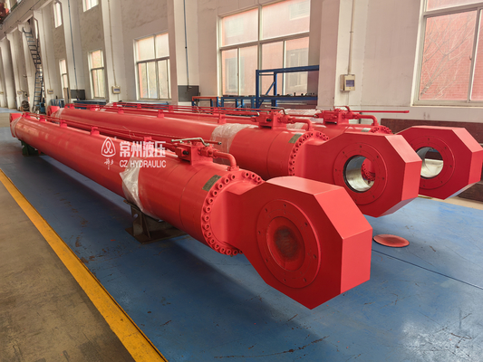 Customized hydraulic cylinder of marine   crane ram cylinder