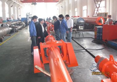Miter Gate Stoke 16m Hydraulic Cylinder QRWY For Dump Truck , Vehicle