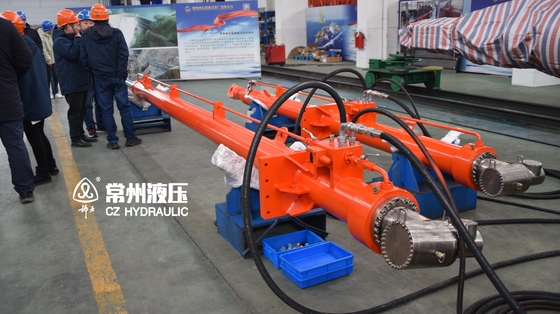 Long Stroke Double Acting Hydraulic Press Cylinder for hydropower station and  dam