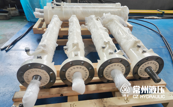Customized Hydraulic cylinders as your requirements  every industries the piston rod with HVOF coating